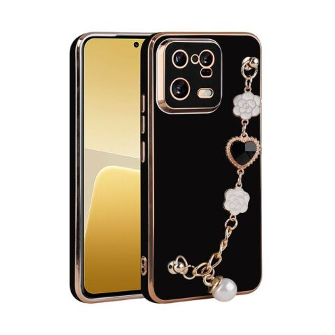 Xiaomi Mi 13 Pro Kılıf El Tutamaçlı Kamera Korumalı Patinda Taka Silikon Kapak