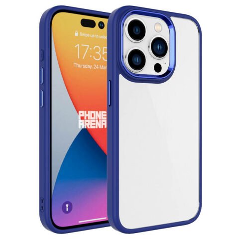 Apple iPhone 15 Pro Kılıf Patinda Krom Kapak