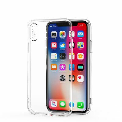 Apple iPhone XS Max 6.5 Kılıf Patinda Kamera Korumalı Süper Silikon Kapak