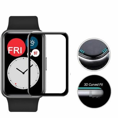 Huawei Watch Fit Patinda PMMA Pet Saat Ekran Koruyucu