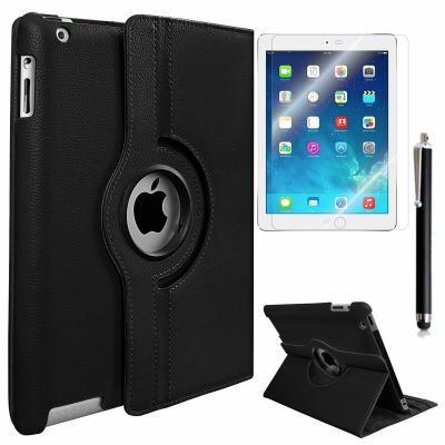 Apple iPad Mini 2 3 Patinda Dönebilen Standlı Kılıf
