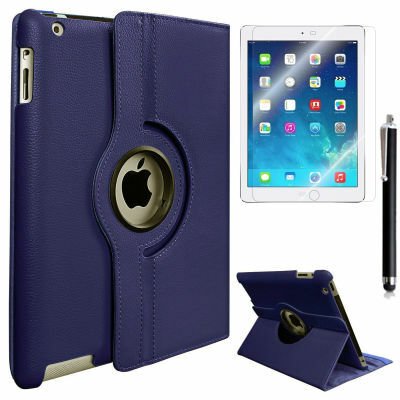 Apple iPad Mini 2 3 Patinda Dönebilen Standlı Kılıf