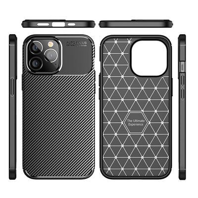 Apple iPhone 14 Pro Kılıf Patinda Negro Silikon Kapak