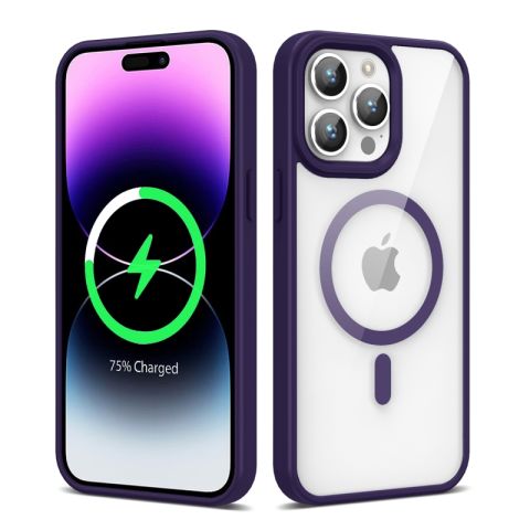 Apple iPhone 14 Pro Kılıf Magsafe Wireless Şarj Özellikli Silikon Patinda Ege Kapak