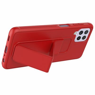 Galaxy A22 4G Kılıf Patinda Qstand Kapak