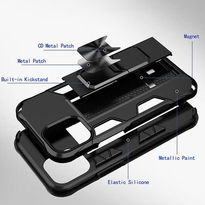 Apple iPhone 12 Pro Kılıf Patinda Volve Kapak