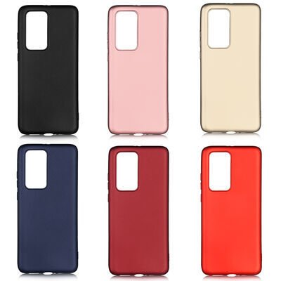 Huawei P40 Pro Kılıf Patinda Premier Silikon Kapak
