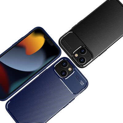Apple iPhone 14 Kılıf Patinda Negro Silikon Kapak