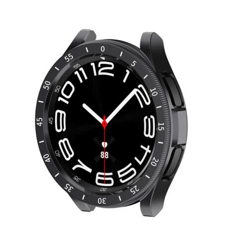 Galaxy Watch 6 Classic 47mm Sert PC Kasa ve Ekran Koruyucu Patinda Sport Watch Gard 29