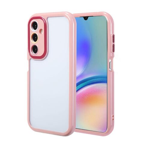 Galaxy A05S Kılıf Kamera Korumalı Renkli Kenar ve Çerçeve Tasarımlı Patinda Vitamin Kapak