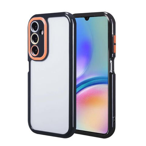 Galaxy A05S Kılıf Kamera Korumalı Renkli Kenar ve Çerçeve Tasarımlı Patinda Vitamin Kapak