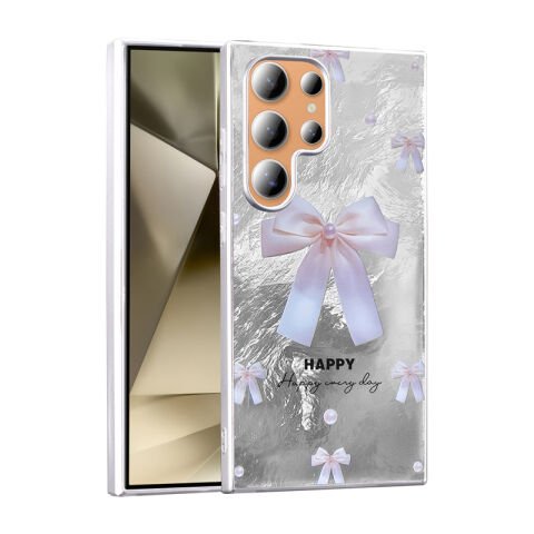Galaxy S25 Ultra Kılıf Desenli Patinda Mep Kapak