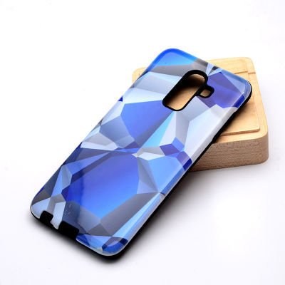 Galaxy A6 Plus 2018 Kılıf Patinda Piramit Silikon