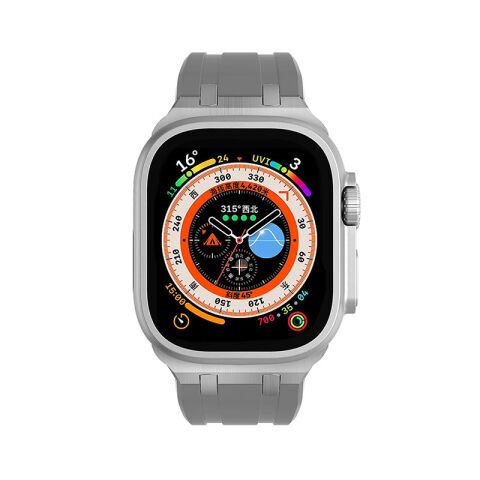Apple Watch 44mm Patinda KRD-89 Silikon Kordon
