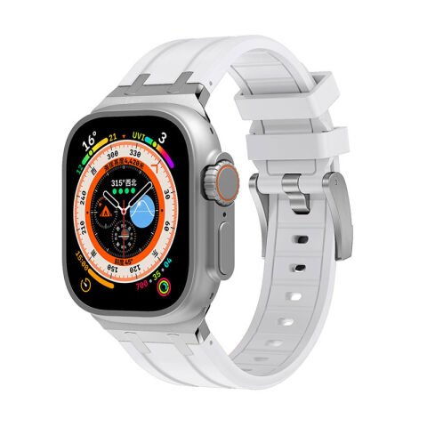 Apple Watch 44mm Patinda KRD-89 Silikon Kordon