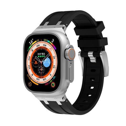 Apple Watch 44mm Patinda KRD-89 Silikon Kordon