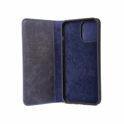 Apple iPhone 11 Kılıf Patinda Hakiki Deri Multi Cüzdan Kılıf