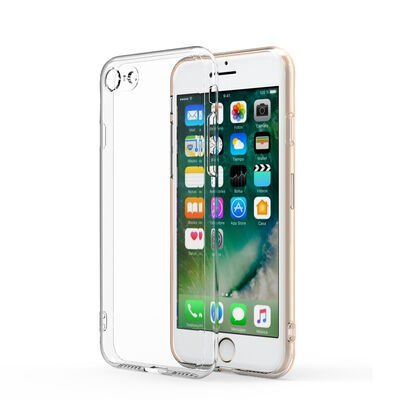 Apple iPhone 7 Kılıf Patinda Kamera Korumalı Süper Silikon Kapak