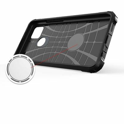 Oppo A15S Kılıf Patinda Crash Silikon Kapak