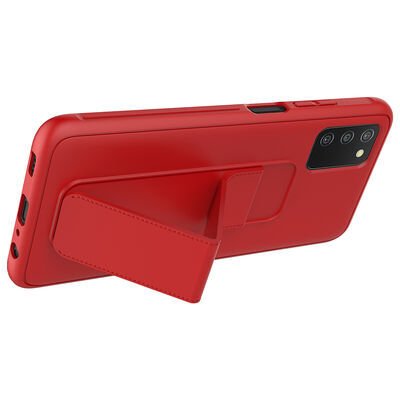 Galaxy A03S Kılıf Patinda Qstand Kapak