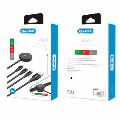 Go Des GD-UC561 4 in 1 Usb Kablo