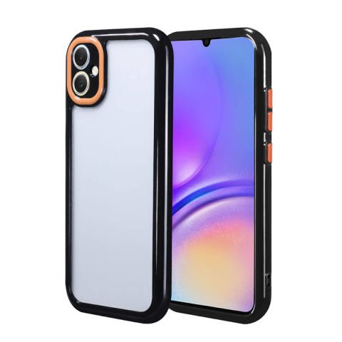 Galaxy A05 Kılıf Kamera Korumalı Renkli Kenar ve Çerçeve Tasarımlı Patinda Vitamin Kapak