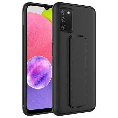 Galaxy A03S Kılıf Patinda Qstand Kapak