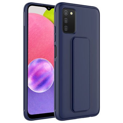 Galaxy A03S Kılıf Patinda Qstand Kapak