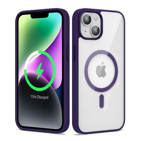 Apple iPhone 14 Kılıf Magsafe Wireless Şarj Özellikli Silikon Patinda Ege Kapak