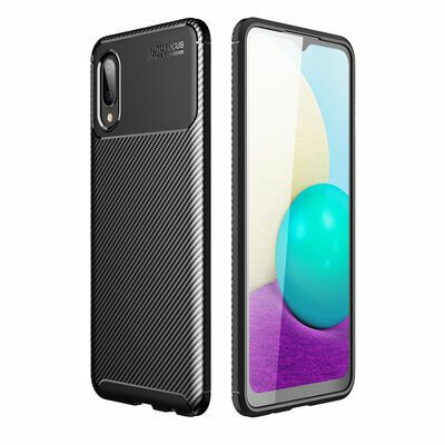 Galaxy A02 Kılıf Patinda Negro Silikon Kapak