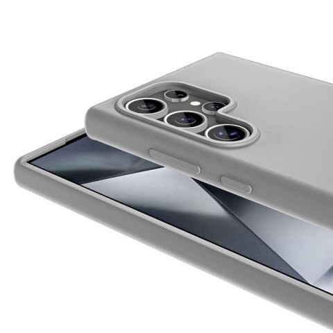 Galaxy S24 Ultra Kılıf Magsafe Şarj Özellikli Sıvı Teknolojili Silinebilir Sert Patinda Kivi Kapak
