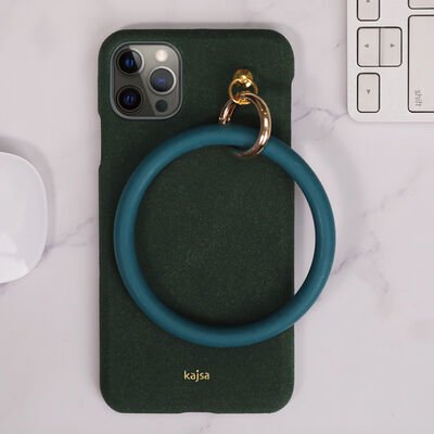 Apple iPhone 12 Pro Max Kılıf Kajsa Splendid Serisi Morandi Ring Kapak