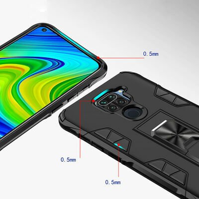 Xiaomi Redmi Note 9 Kılıf Patinda Volve Kapak