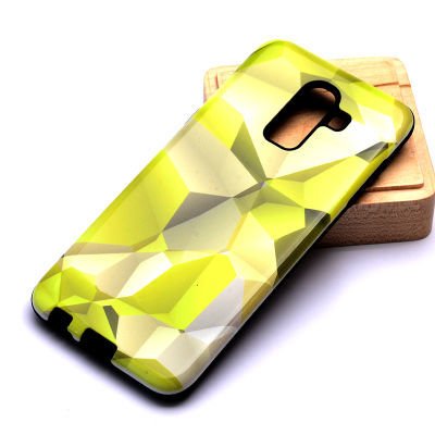 Galaxy J8 Kılıf Patinda Piramit Silikon