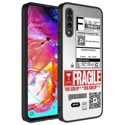 Galaxy A50 Kılıf Aynalı Desenli Kamera Korumalı Parlak Patinda Mirror Kapak