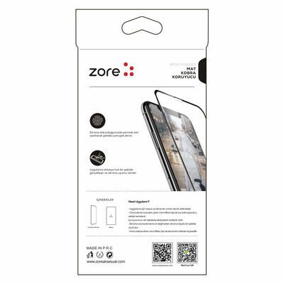 Oppo Reno 2Z Patinda Mat Kobra Ekran Koruyucu