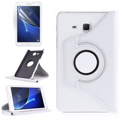 Galaxy Tab 4 T280 Patinda Dönebilen Standlı Kılıf