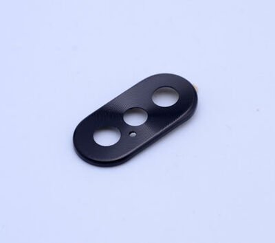 Apple iPhone X Patinda Metal Kamera Koruyucu