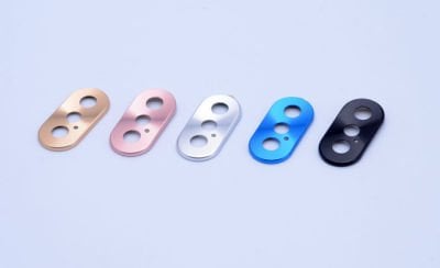 Apple iPhone X Patinda Metal Kamera Koruyucu