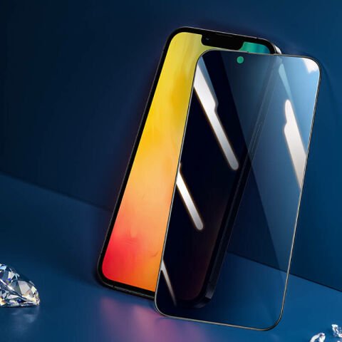 Apple iPhone 13 Hidrofobik Ve Oleofobik Özellikli Benks Privacy Air Shield Ekran Koruyucu