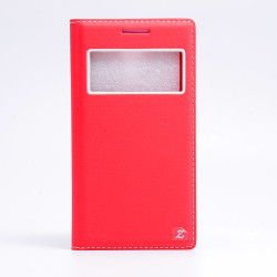 Galaxy S4 Mini Kılıf Patinda Dolce Kapaklı Kılıf Kırmızı