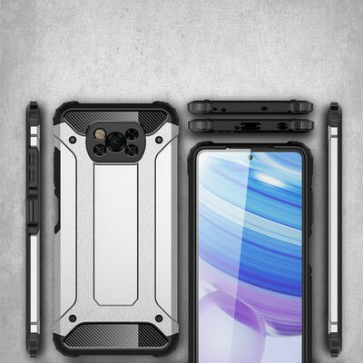 Xiaomi Poco X3 Kılıf Patinda Crash Silikon Kapak
