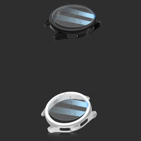 Galaxy Watch 6 Classic 43mm Sert PC Kasa ve Ekran Koruyucu Patinda Watch Gard 29