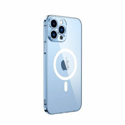Apple iPhone 12 Pro Max Kılıf Kamera Korumalı Magsafe Sert PC Patinda Porto Kapak