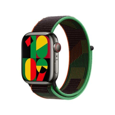 Apple Watch Ultra 49mm Kordon Patinda KRD-03 Hasır Strap Kayış