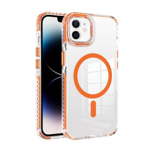 Apple iPhone 11 Kılıf Magsafe Şarj Özellikli Airbagli Takılabilir Askı Aparatlı Patinda Nana Kapak