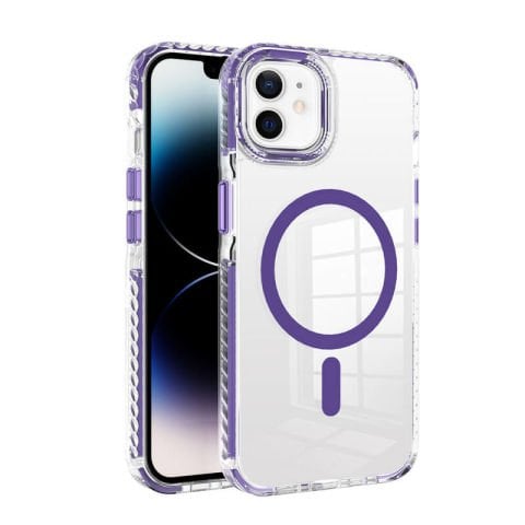 Apple iPhone 11 Kılıf Magsafe Şarj Özellikli Airbagli Takılabilir Askı Aparatlı Patinda Nana Kapak