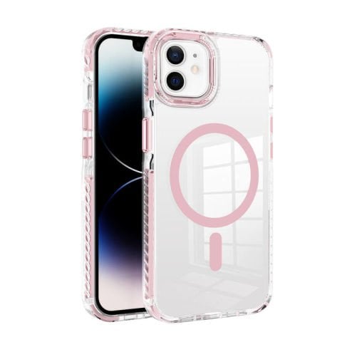 Apple iPhone 11 Kılıf Magsafe Şarj Özellikli Airbagli Takılabilir Askı Aparatlı Patinda Nana Kapak