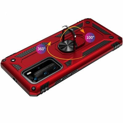 Huawei P40 Pro Kılıf Patinda Vega Kapak