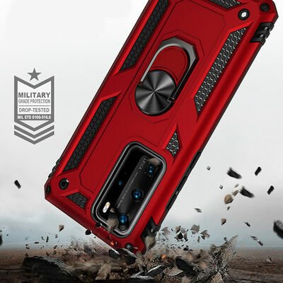 Huawei P40 Pro Kılıf Patinda Vega Kapak